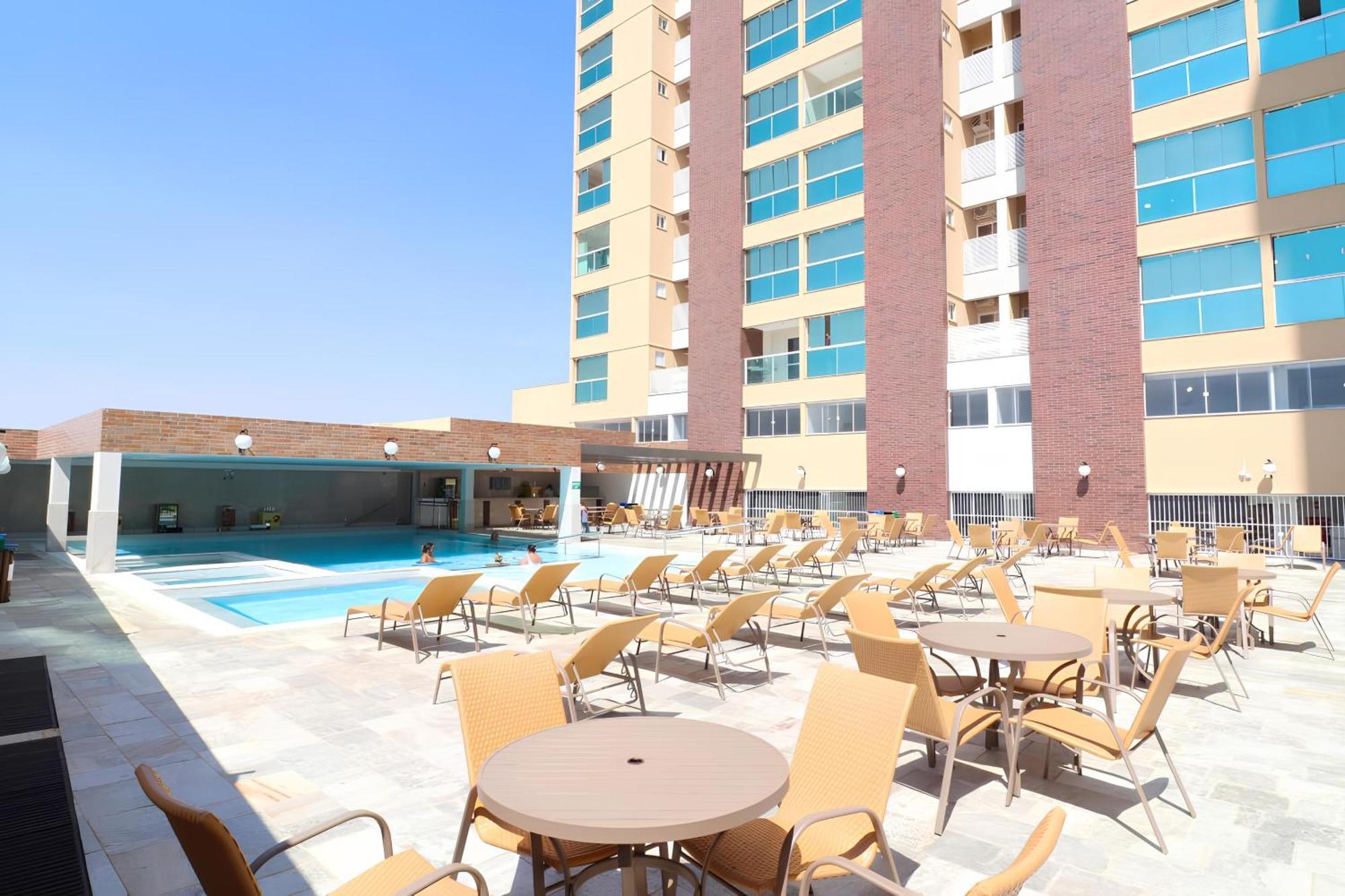 Apartament Piazza Diroma Com Acesso Ao Acqua Park Caldas Novas Zewnętrze zdjęcie