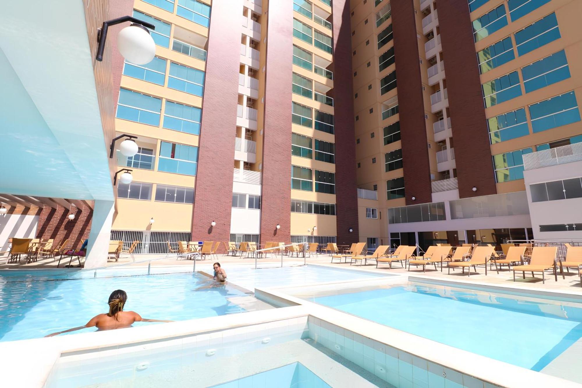 Apartament Piazza Diroma Com Acesso Ao Acqua Park Caldas Novas Zewnętrze zdjęcie