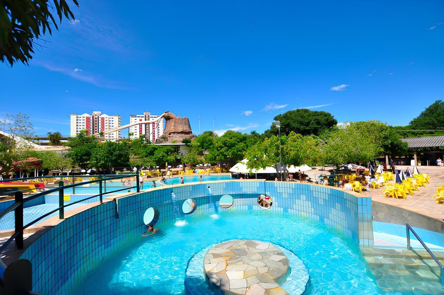 Apartament Piazza Diroma Com Acesso Ao Acqua Park Caldas Novas Zewnętrze zdjęcie
