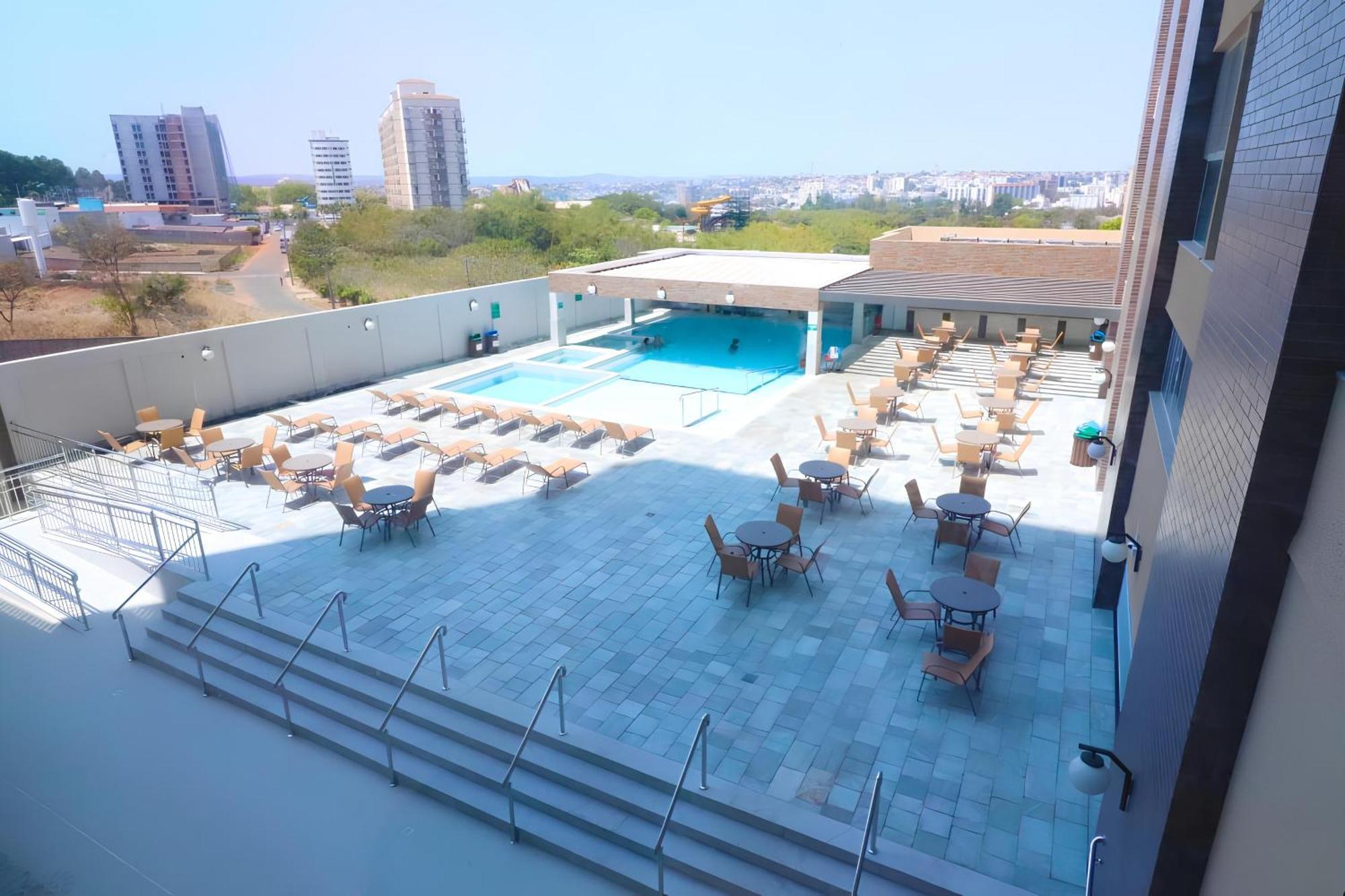 Apartament Piazza Diroma Com Acesso Ao Acqua Park Caldas Novas Zewnętrze zdjęcie